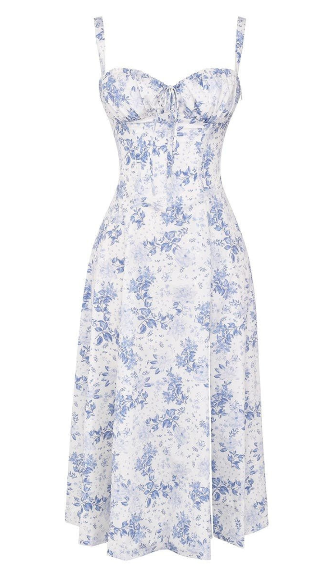 GR | Blumen Kleid für Frauen Midi