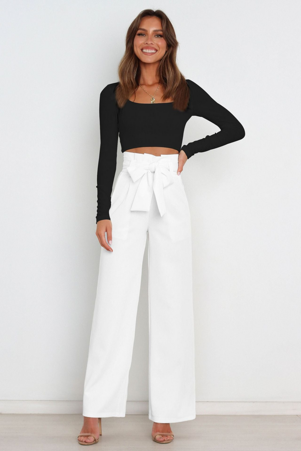 GR | Leinenhose Für Frauen Lang