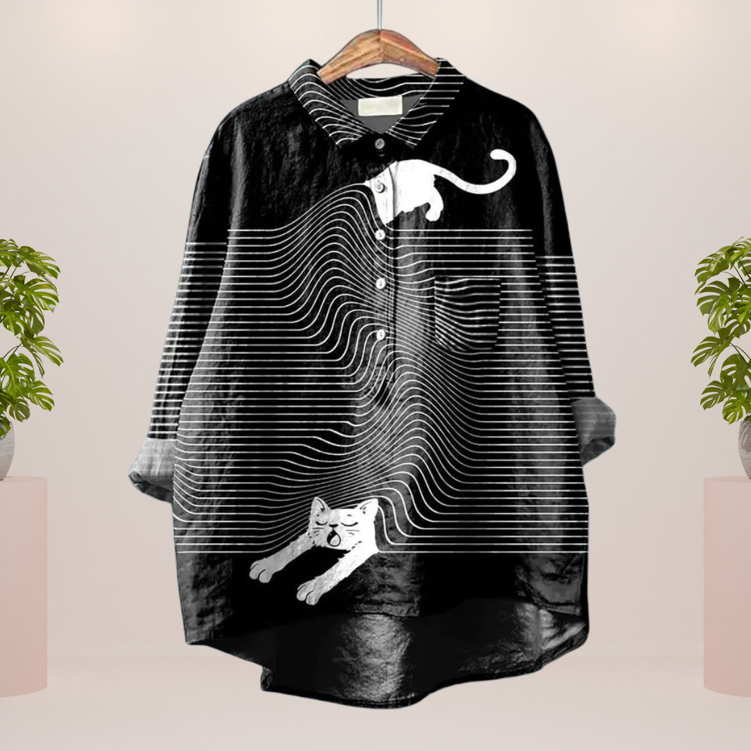 GR | Exclusive women's shirt with art print