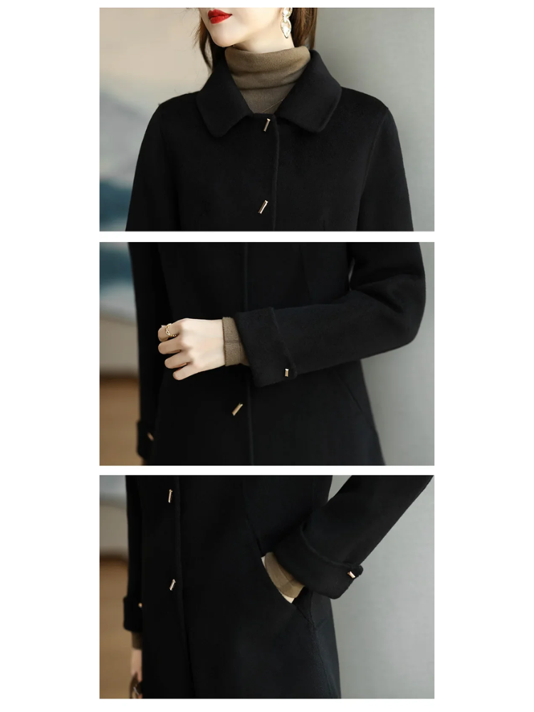 GR | Classic trench coat with peak collar