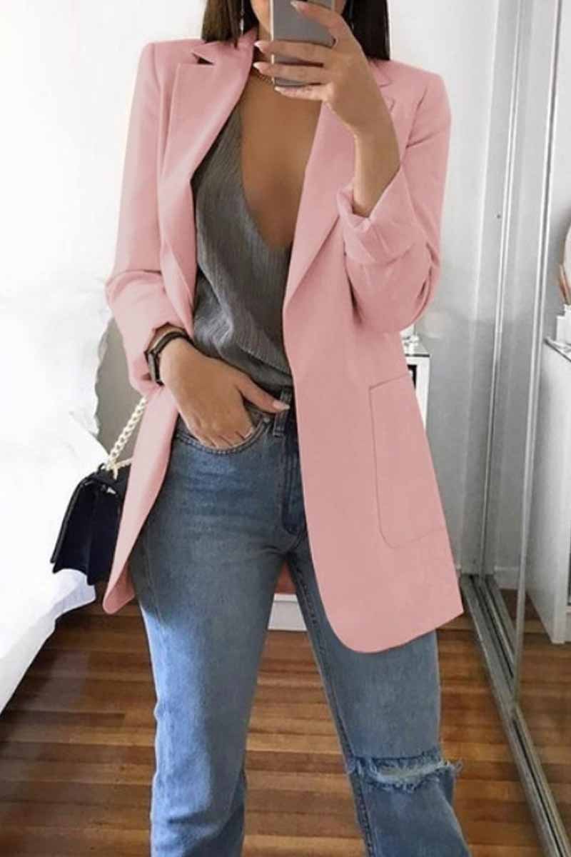 GR | Comfortable long blazer