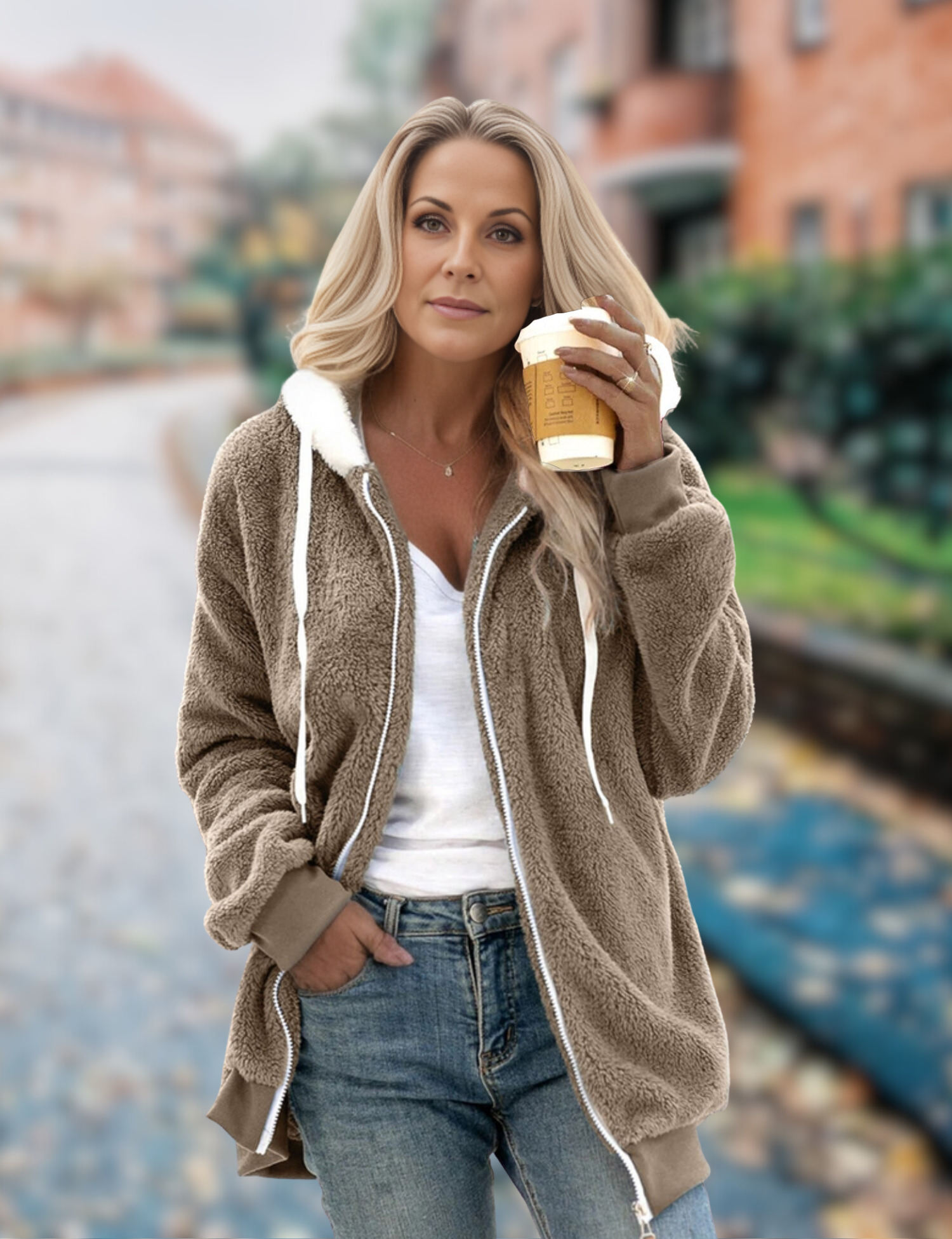 GR | Comfortable Fleece Jacket for Women