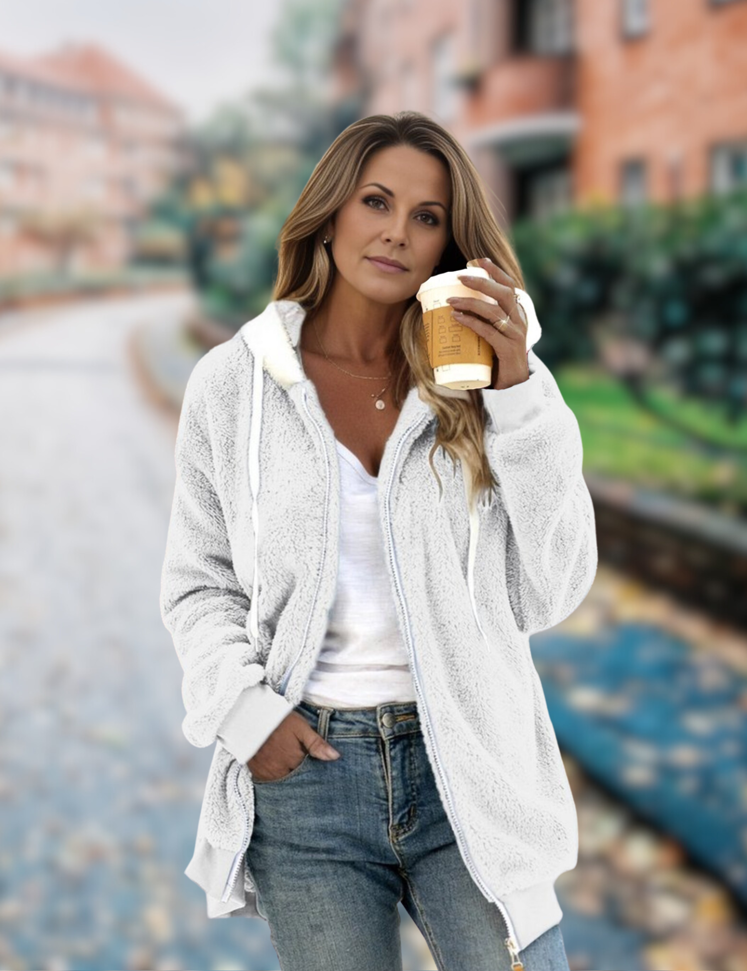 GR Jacket | Comfortable fleece jacket for women