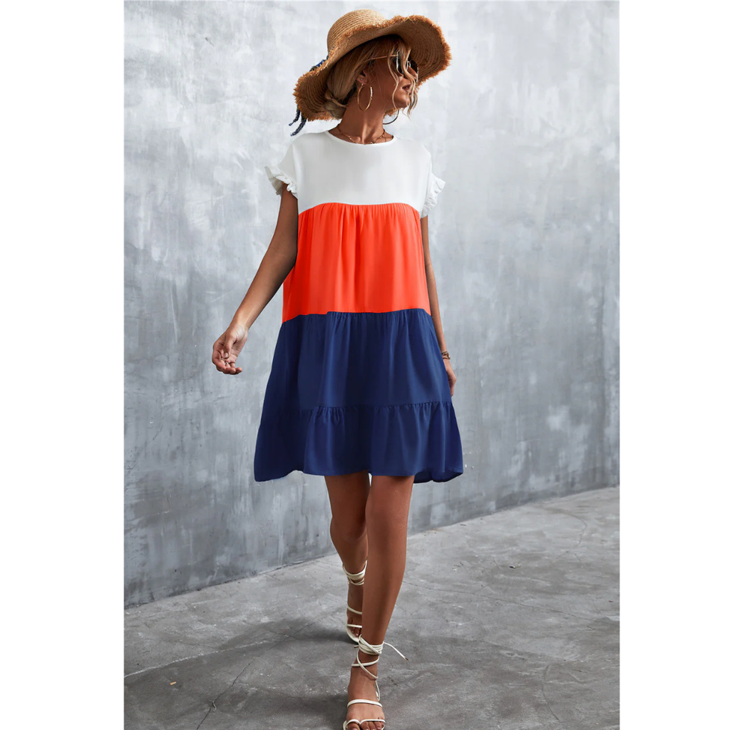 GR | Sommer Minikleid Für Frauen