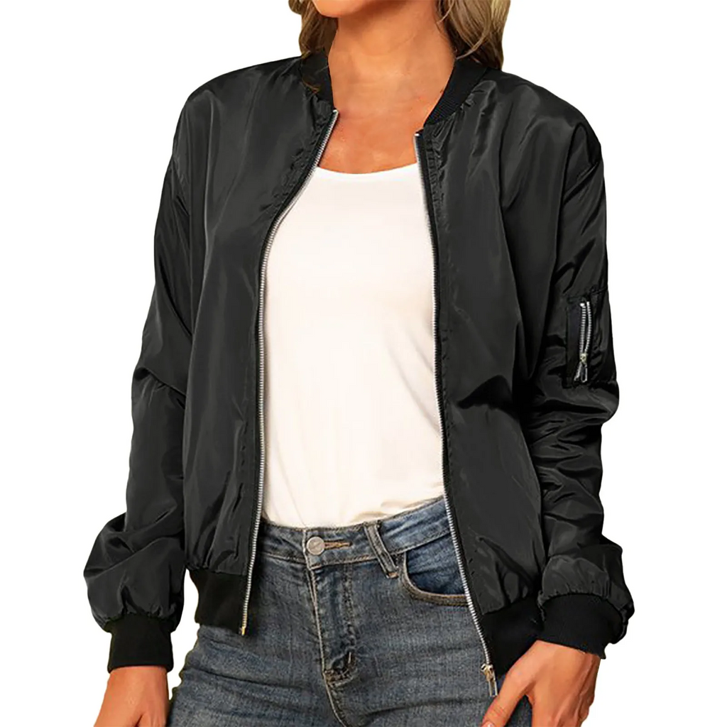 GR | Classic Casual Bomber Jacket Women's