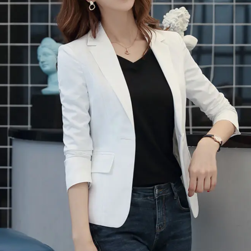 GR | Elegant women's blazer with long sleeves, ideal for work