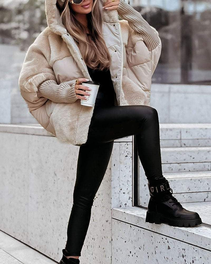 GR | Thermal jacket with hood