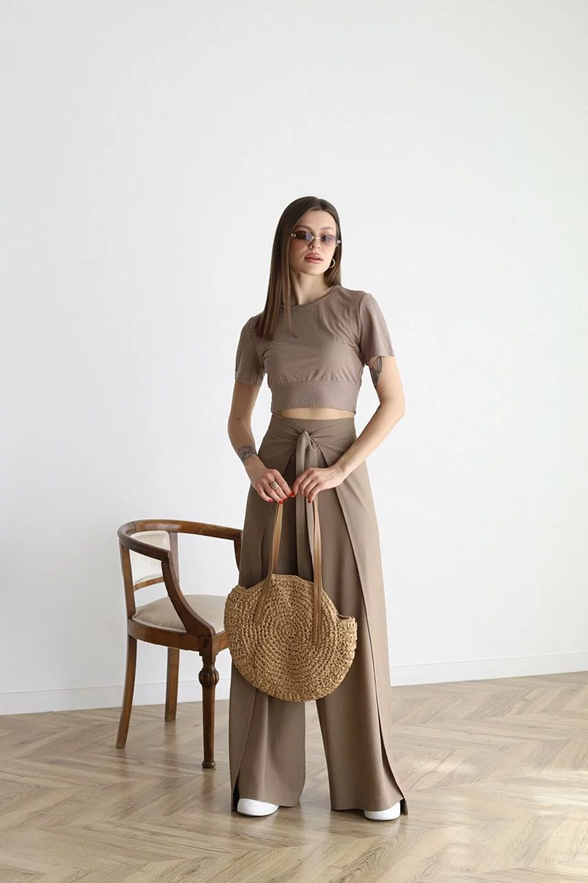 Leona️ | Wide-legged linen trousers