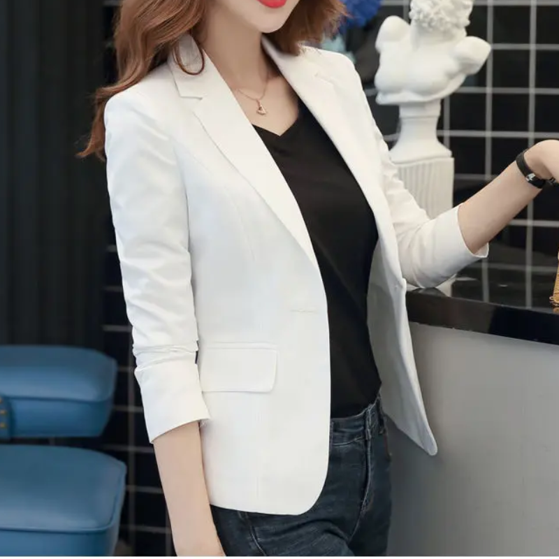GR | Elegant women's blazer with long sleeves, ideal for work