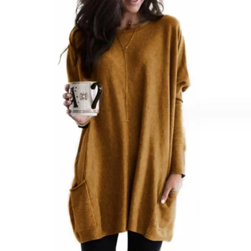 GR | Tunic with long sleeves and pockets