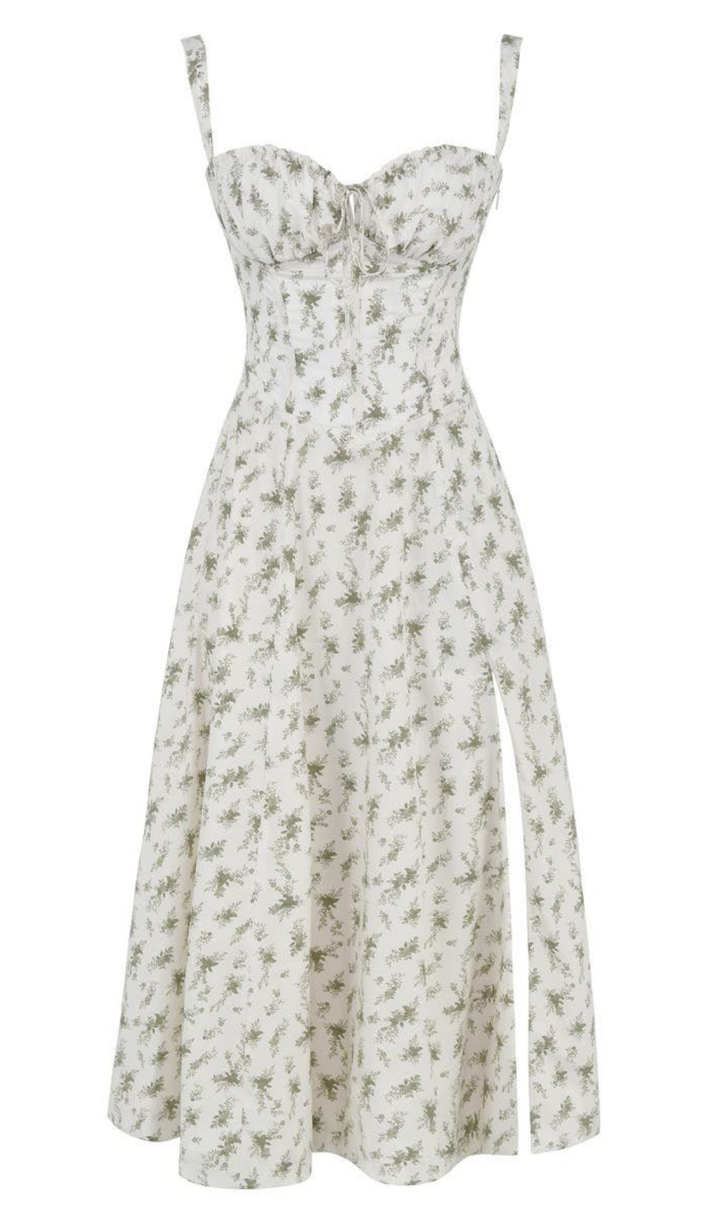GR | Blumen Kleid für Frauen Midi
