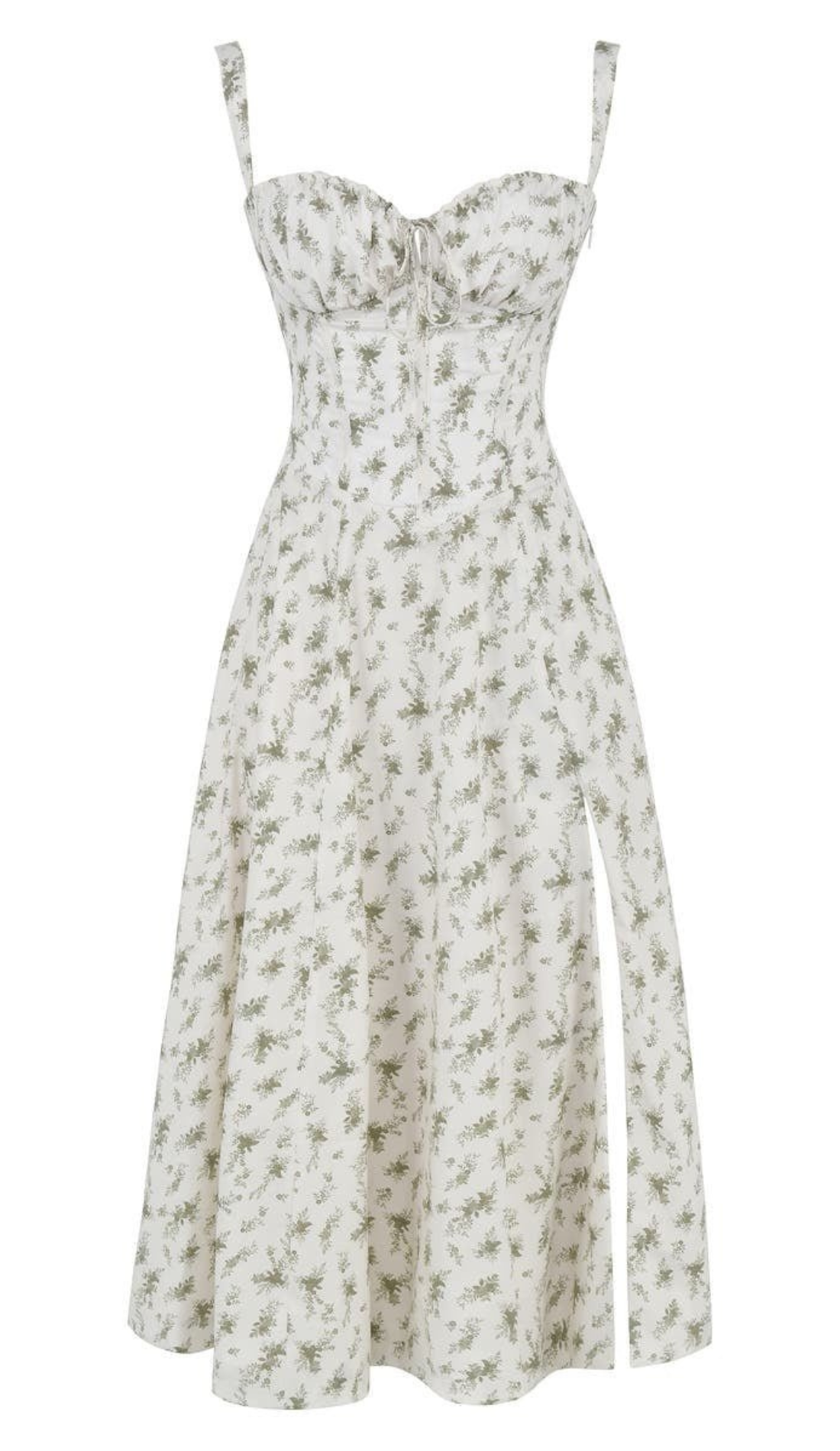 GR | Blumen Kleid für Frauen Midi