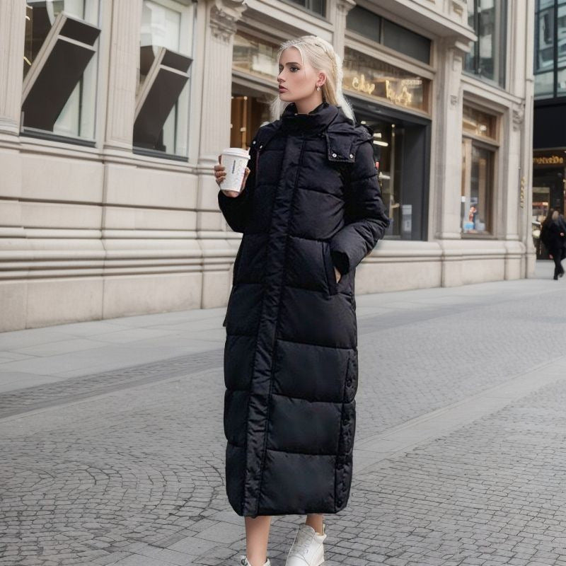 GR - Long Winter Coat - Elegant
