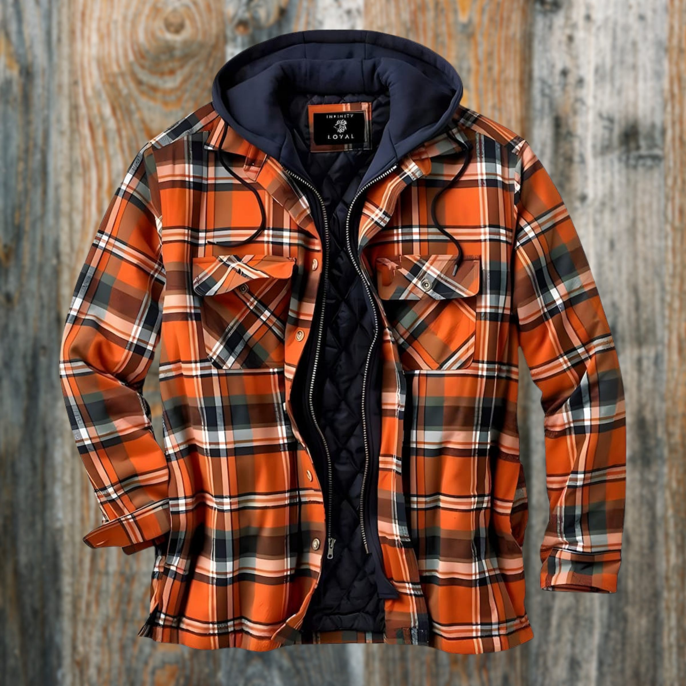 GR | Lined lumberjack jacket