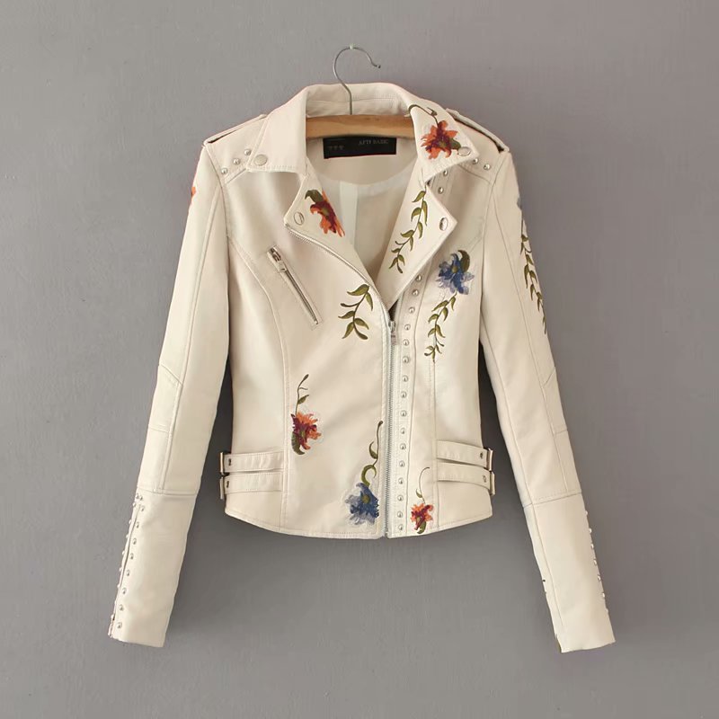 GR | Women's jacket with floral pattern