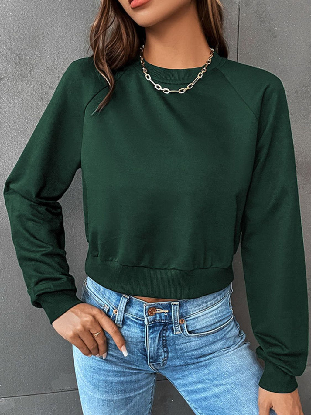 GR | Stylish Winter Streetwear Short Sweater for Women 