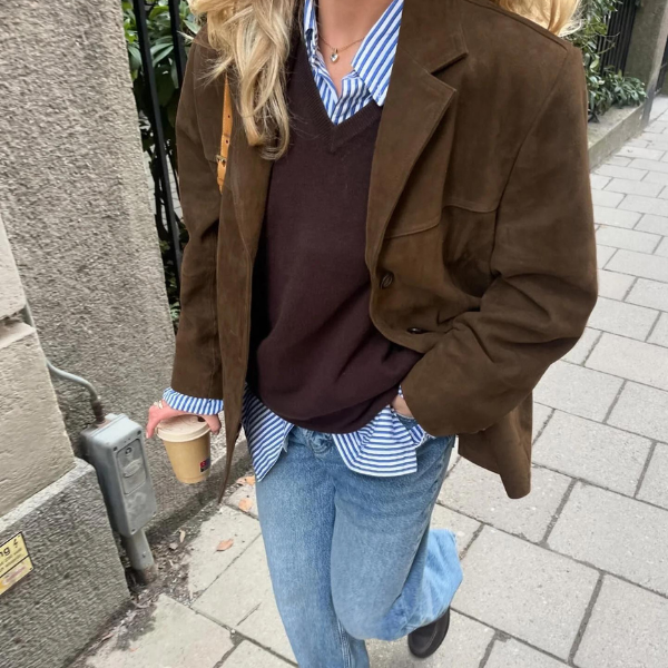 GR | Luxury Suede Women's Jacket
