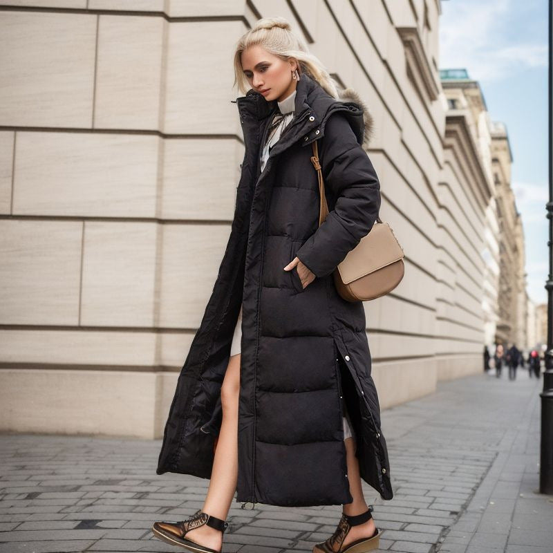 GR - Long Winter Coat - Elegant