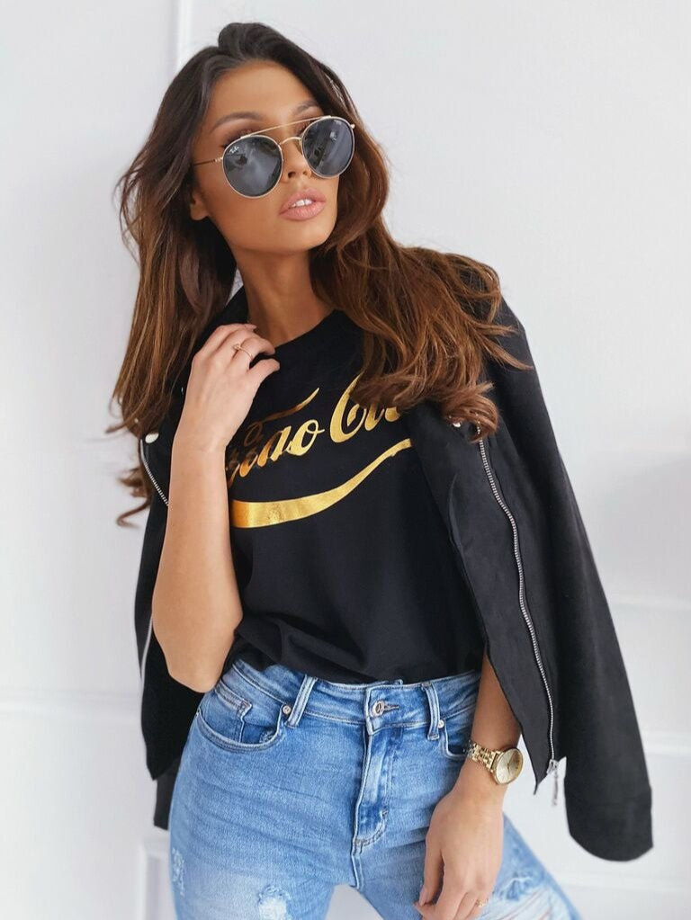 GR | Damen Jacke Moderne Kurzjacke Im Moto Stil, Perfekt Für Freizeit Und Alltag