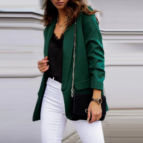 GR | Stylish women's blazers with single button closure, ideal for work
