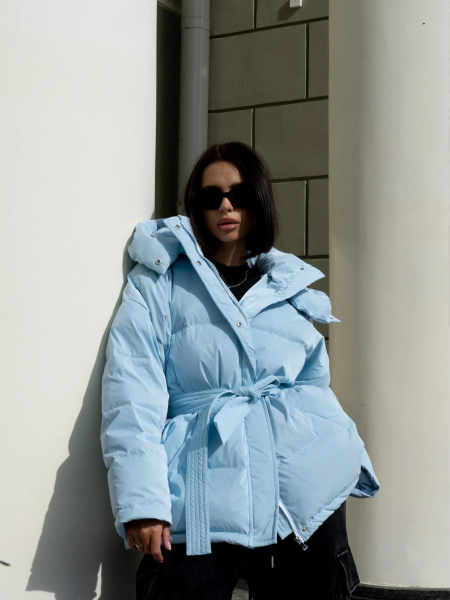 GR | Trendy winter hooded cotton jacket