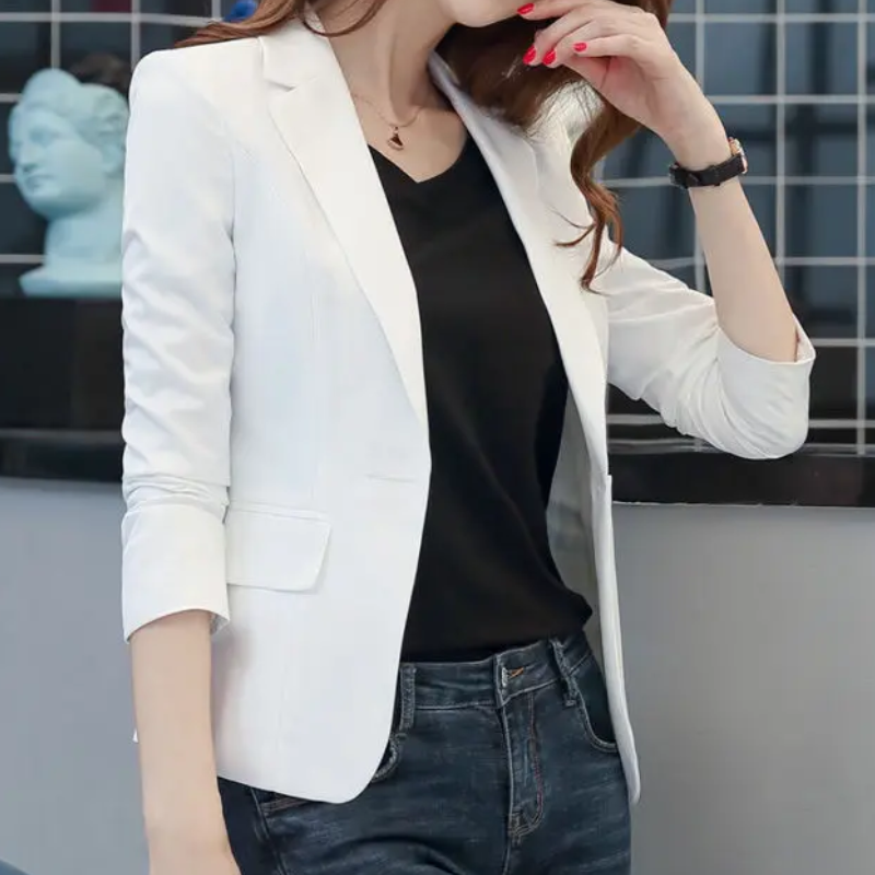GR | Elegant women's blazer with long sleeves, ideal for work