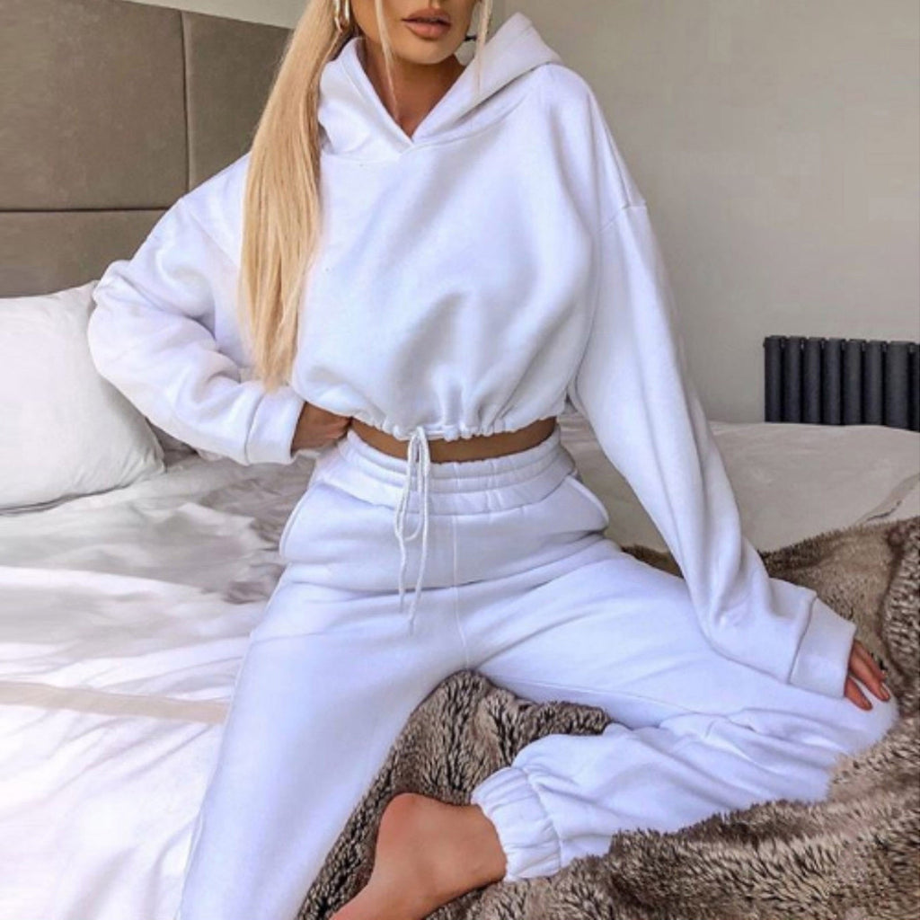GR Elegance - Women's 2-piece tracksuit with long-sleeved hoodie 