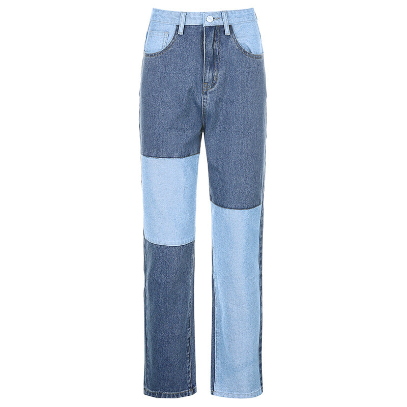 GR Jeans mit hohem Bund und geradem Bein Damen