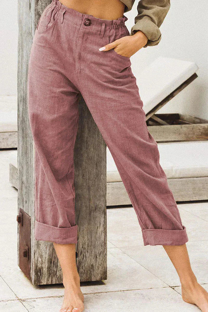GR | Casual & Stylish Linen Trousers