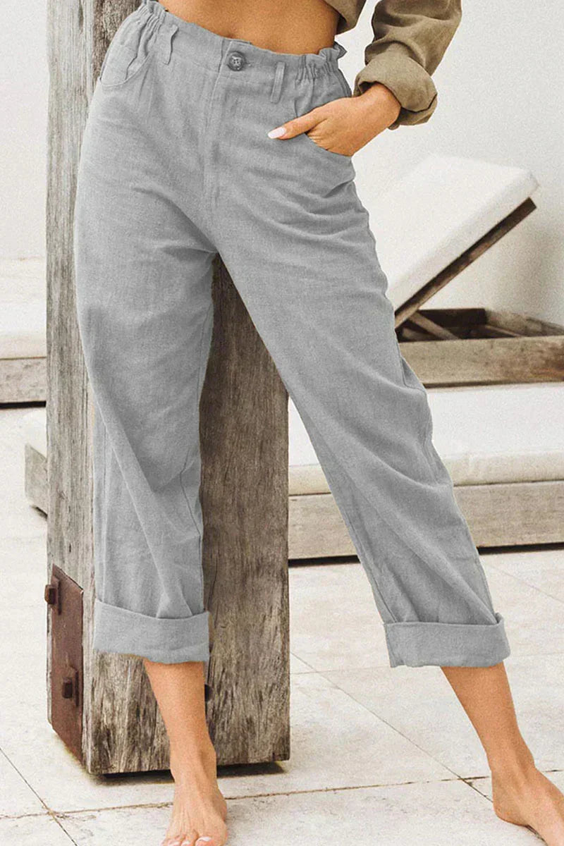 GR | Casual & Stylish Linen Trousers