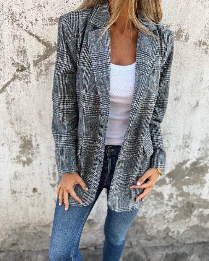 GR | Classic Check Blazer