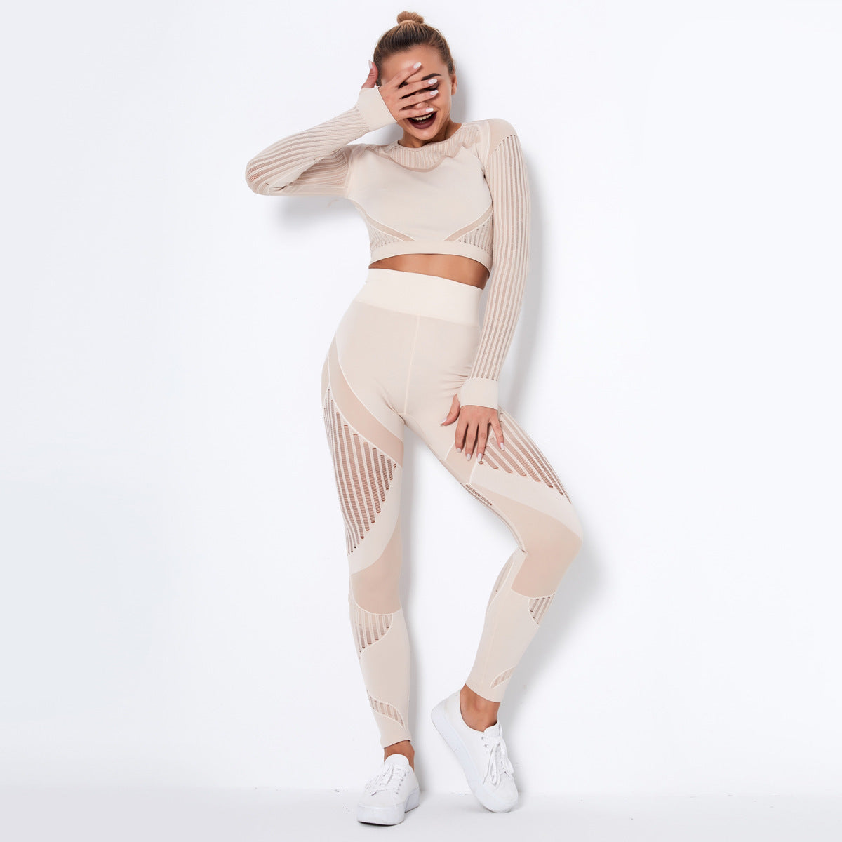 GR Yoga Suit with Long Sleeves