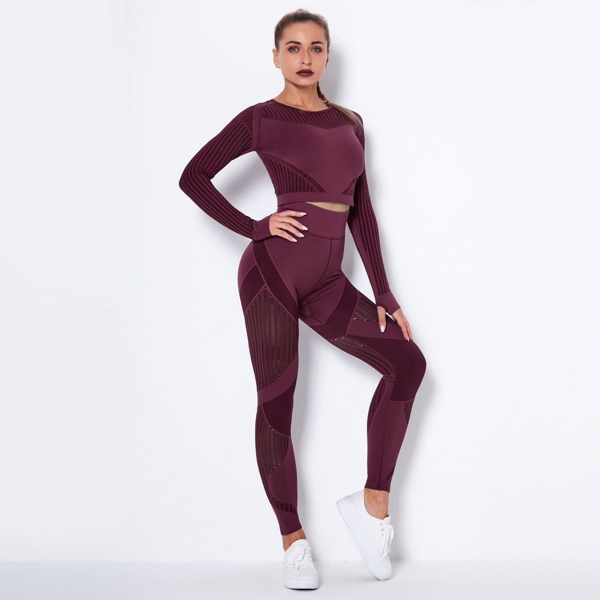 GR Yoga Suit with Long Sleeves