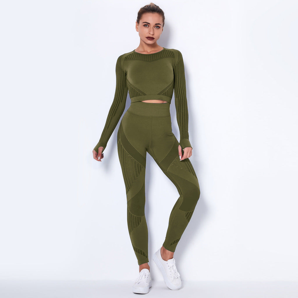 GR Yoga Suit with Long Sleeves