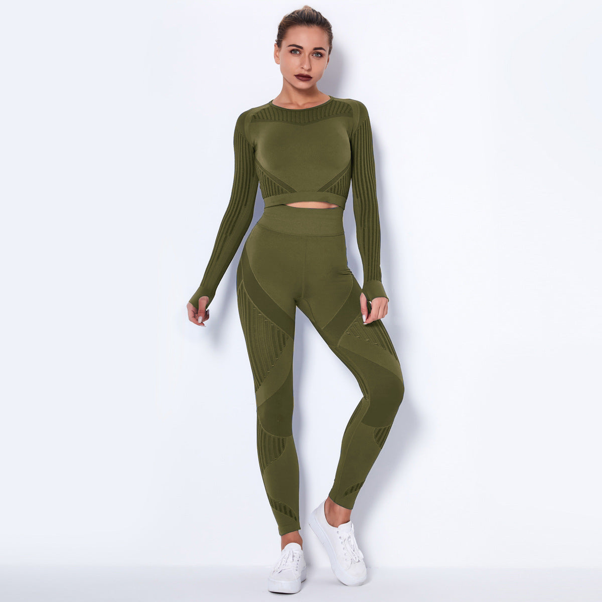 GR Yoga Suit with Long Sleeves