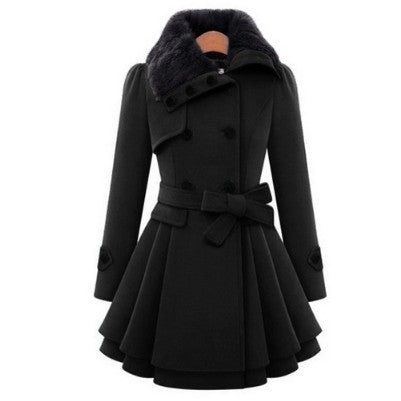 GR wool coat in slim fit