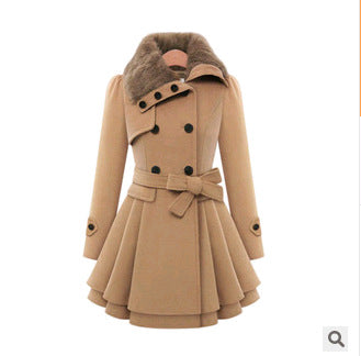 GR wool coat in slim fit