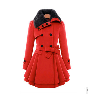 GR wool coat in slim fit