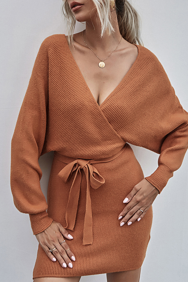 Casual and fashionable winter dress
