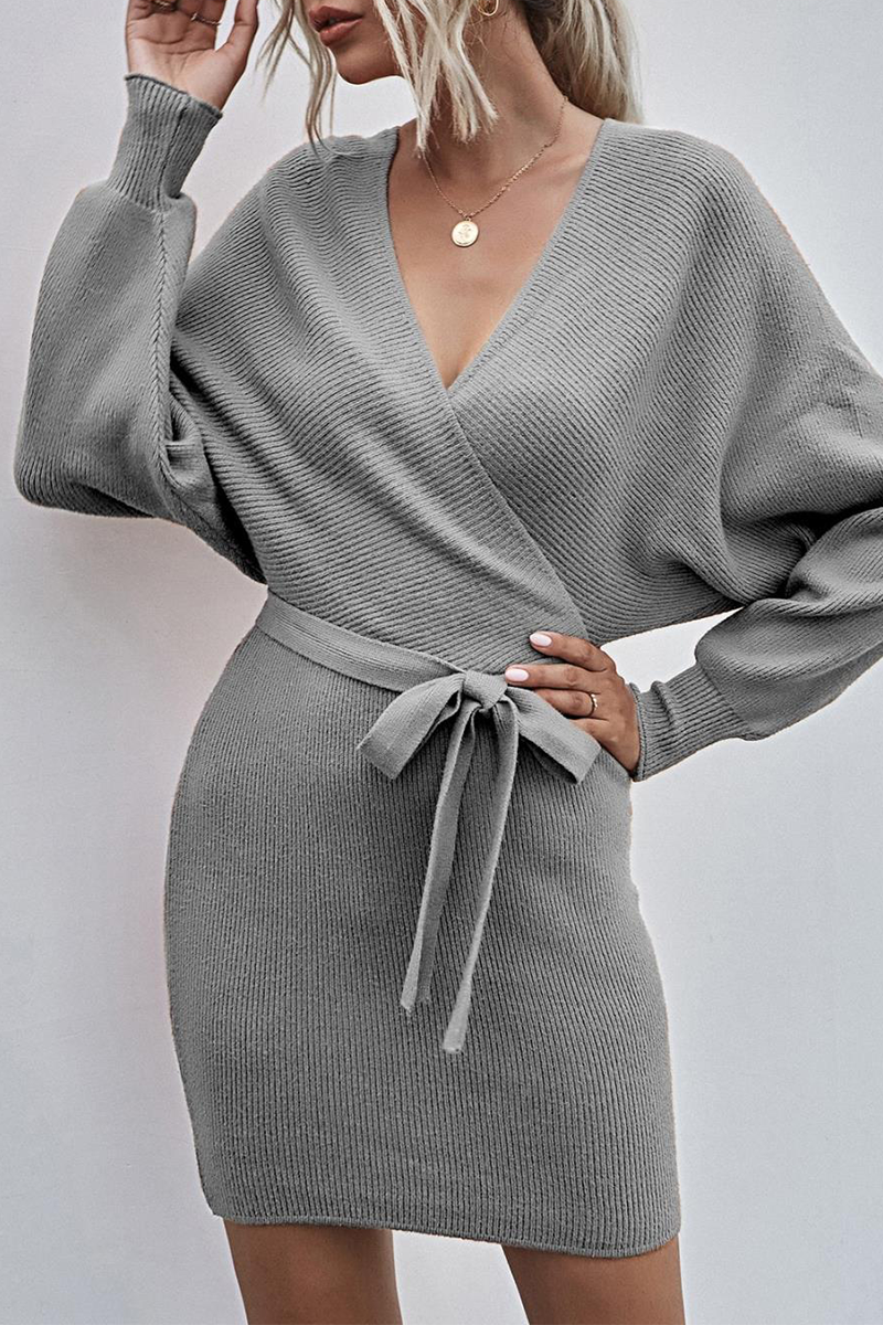Casual and fashionable winter dress