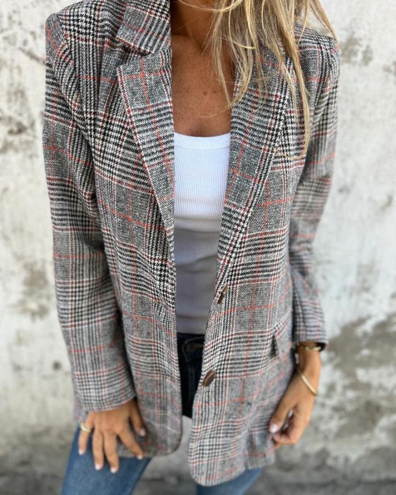 GR | Classic Check Blazer