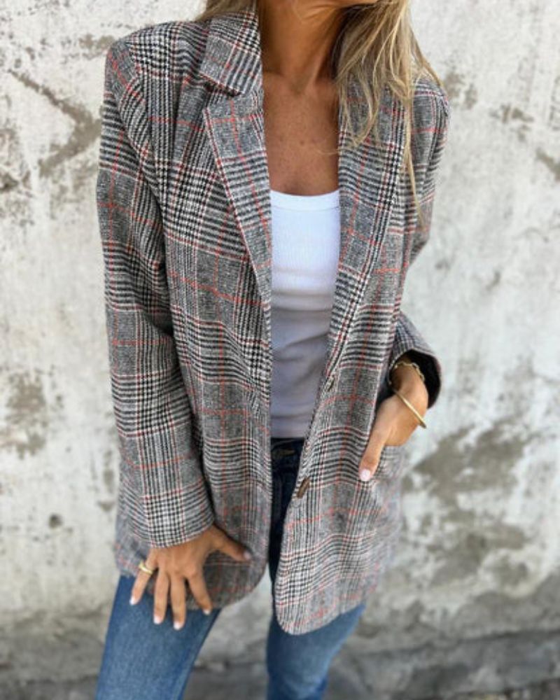 GR | Classic Check Blazer
