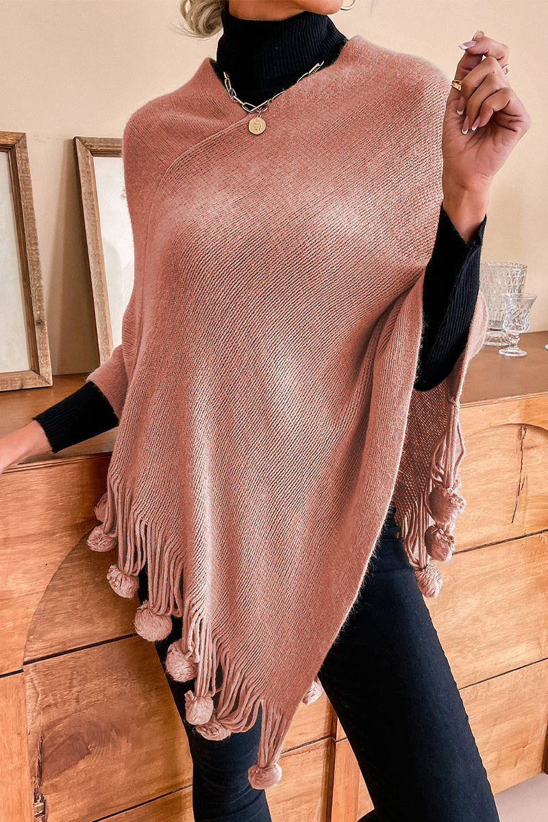 GR | Casual Solid Color O-Neck Outerwear