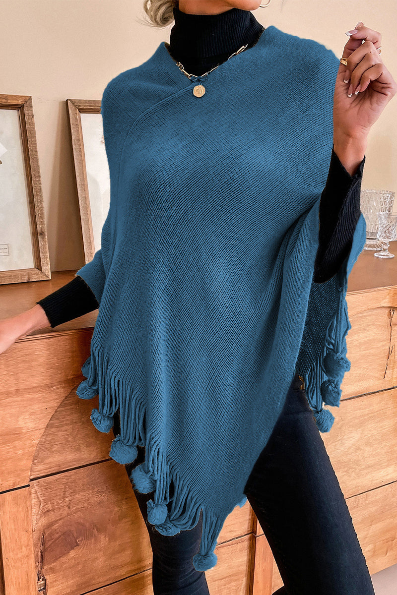 GR | Casual Solid Color O-Neck Outerwear