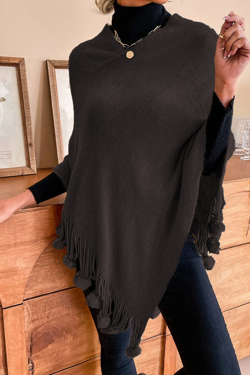 GR | Casual Solid Color O-Neck Outerwear