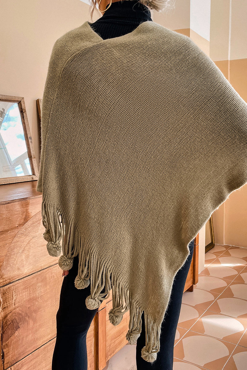 GR | Casual Solid Color O-Neck Outerwear