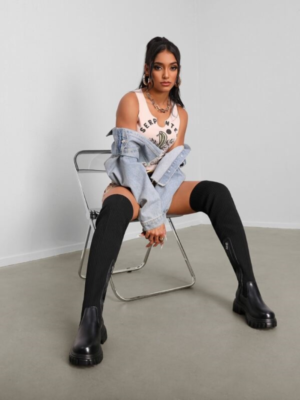 GR | Luxurious over-the-knee boots