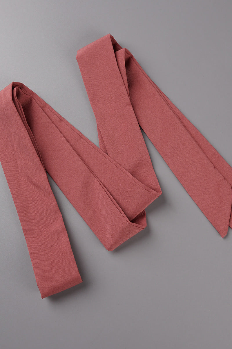 GR | Elegante Einfarbige Hohe Öffnung V-Ausschnitt Ärmelloses Kleid Kleider- 3 Farben