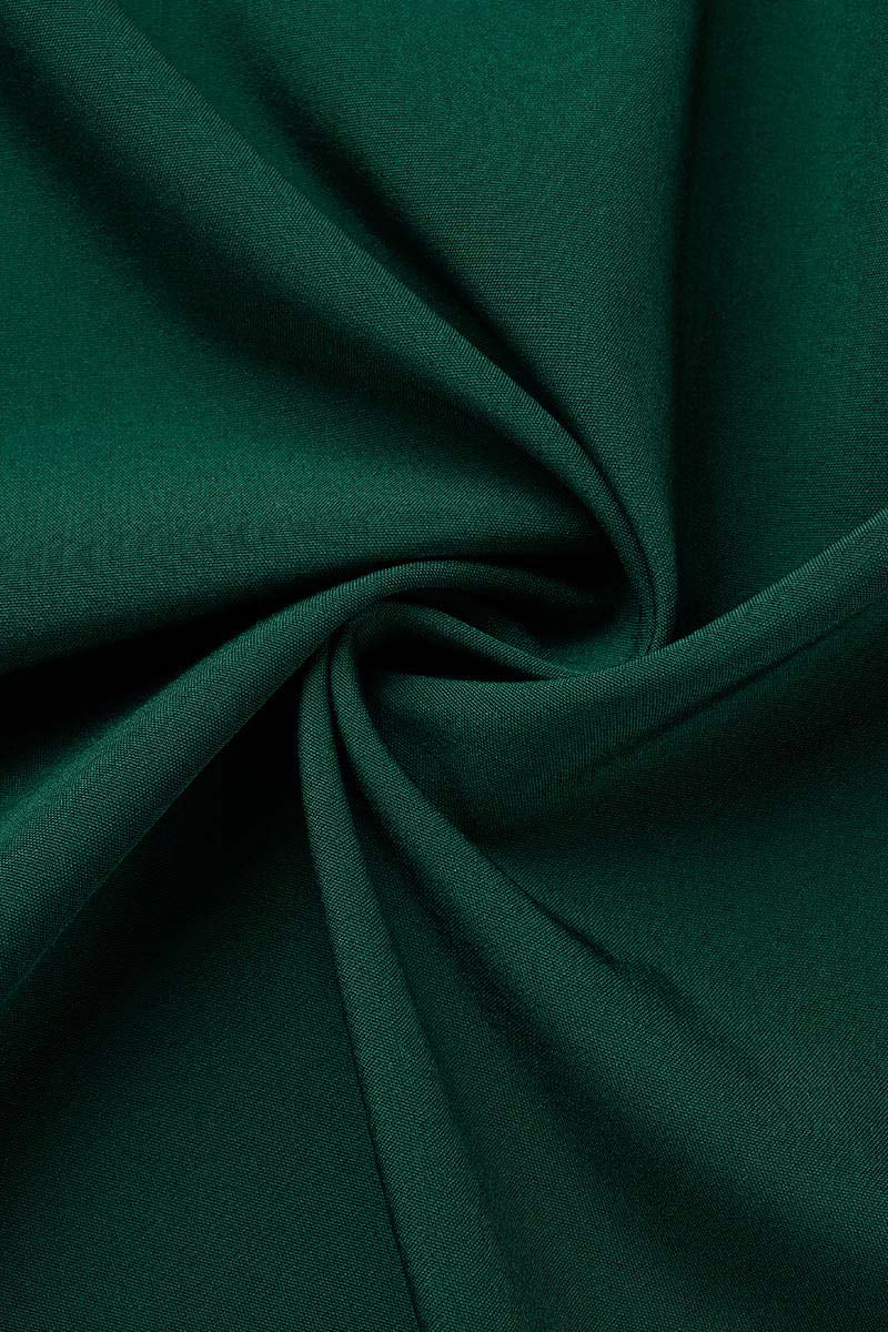 GR | Elegante Einfarbige Hohe Öffnung V-Ausschnitt Ärmelloses Kleid Kleider- 3 Farben