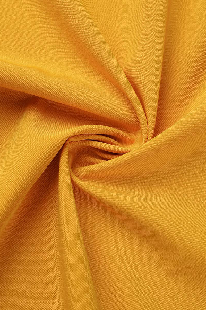 GR | Elegante Einfarbige Hohe Öffnung V-Ausschnitt Ärmelloses Kleid Kleider- 3 Farben